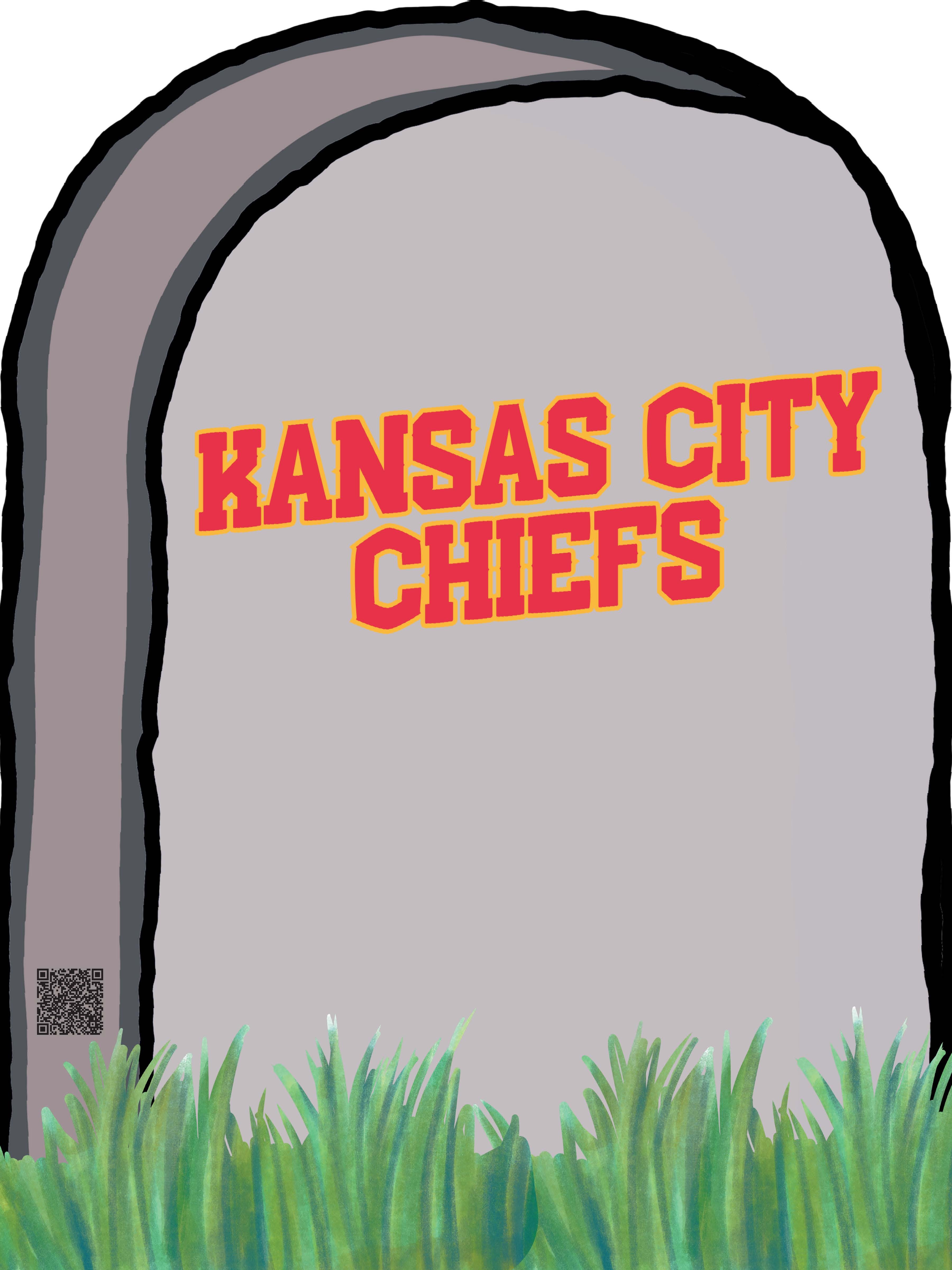 Custom Football Gravestone Lawn Sign
