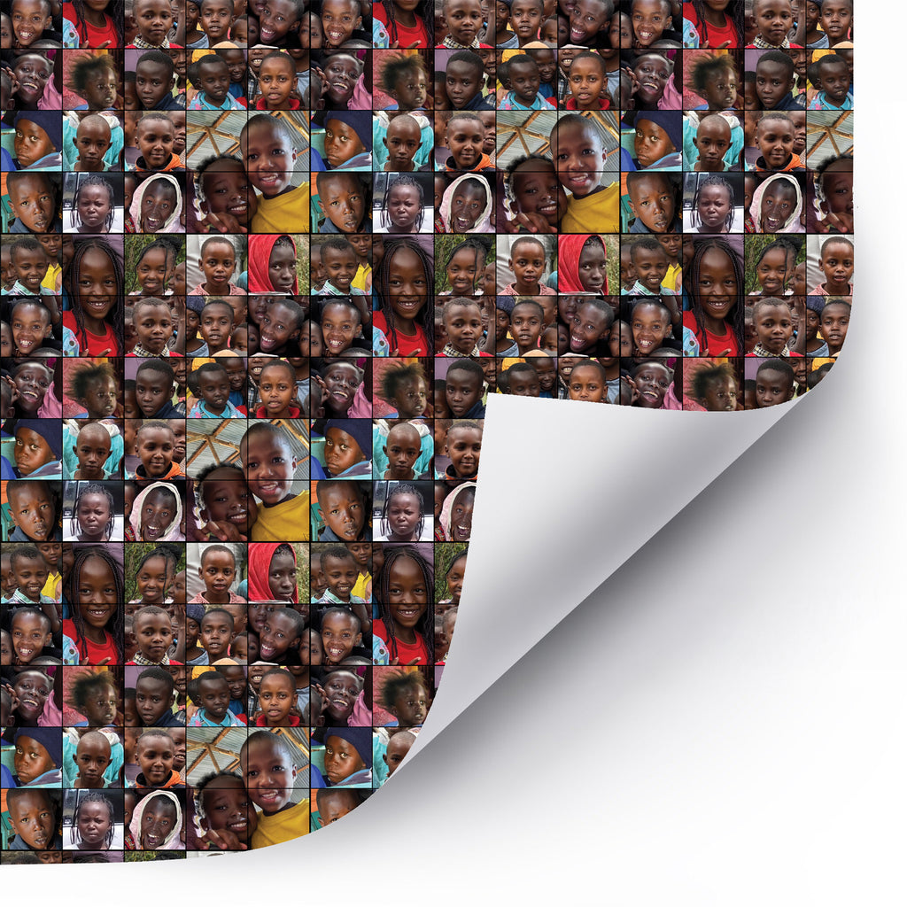House of Hope - Faces Christmas Wrapping Paper