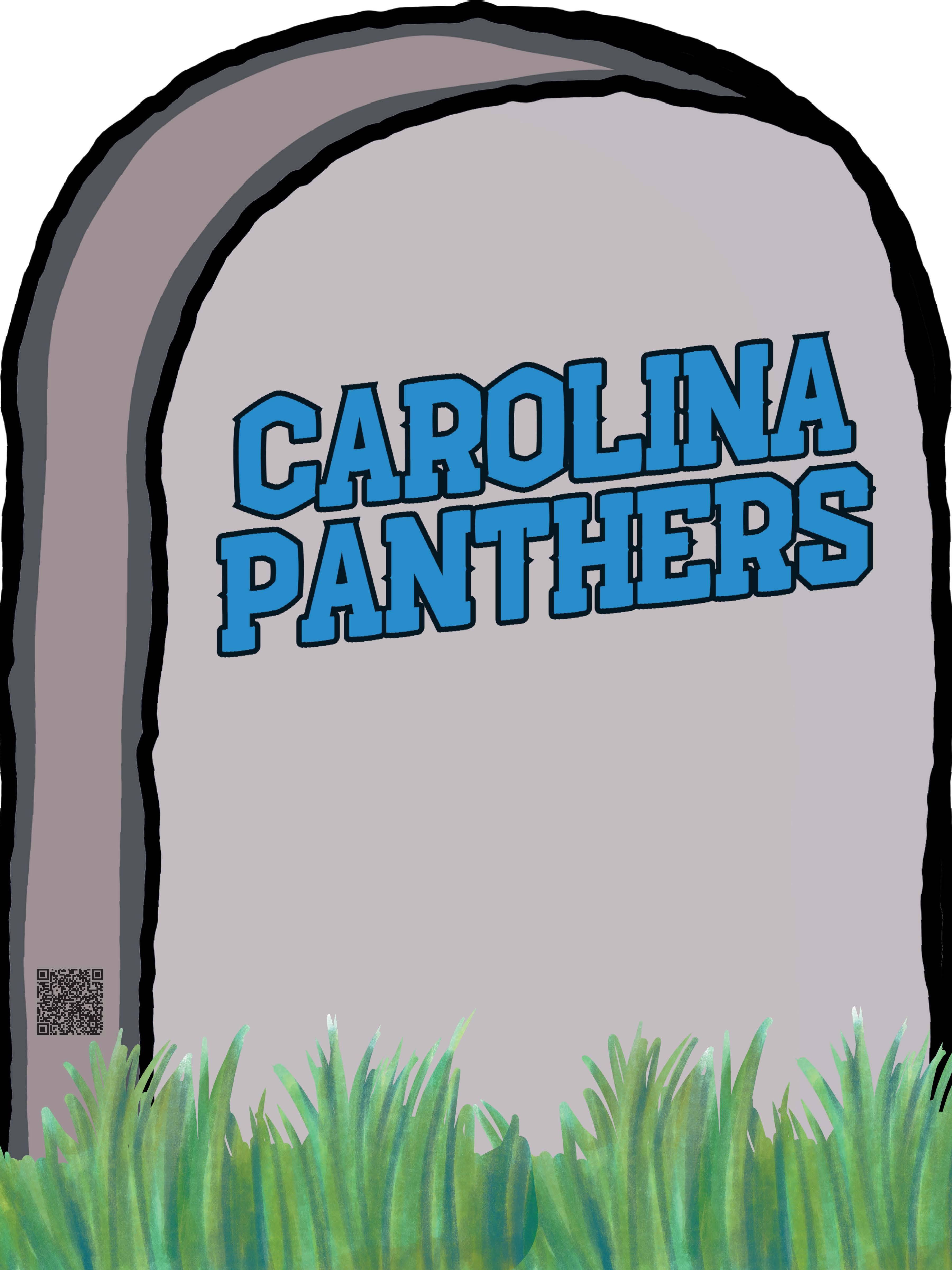 Custom Football Gravestone Lawn Sign