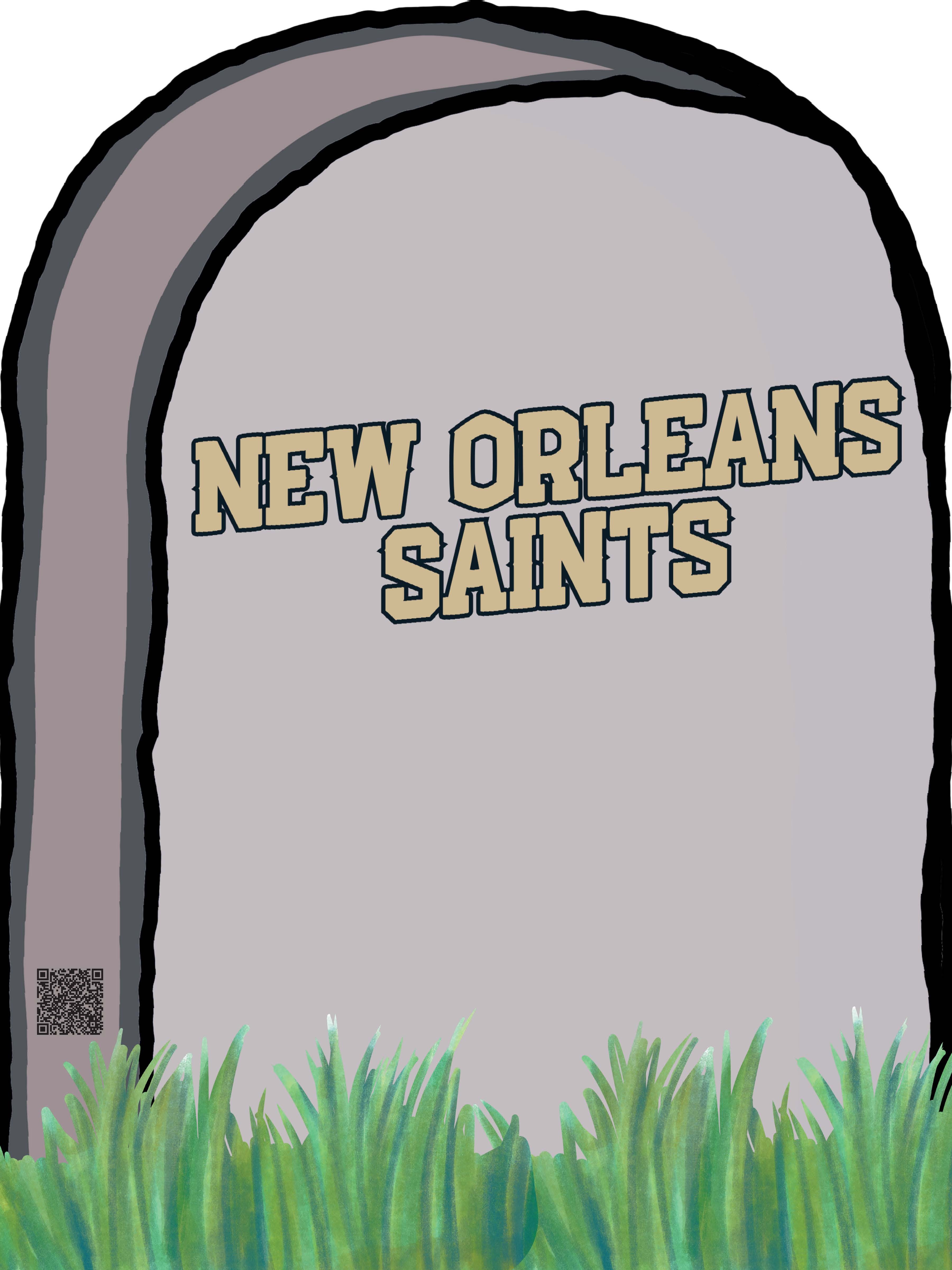 Custom Football Gravestone Lawn Sign